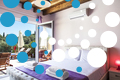 Thumb villa manos lygia lefkada greece accommodation ground level double bedroom with pool access