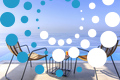 Thumb villa blue ionian sivota greece accommodation seating area with infinity pool across the ionian archipelagos